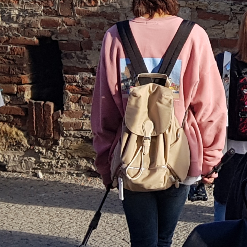 Jung Joon young during filming for Salty Tour in Prague, Czech in early October 2018